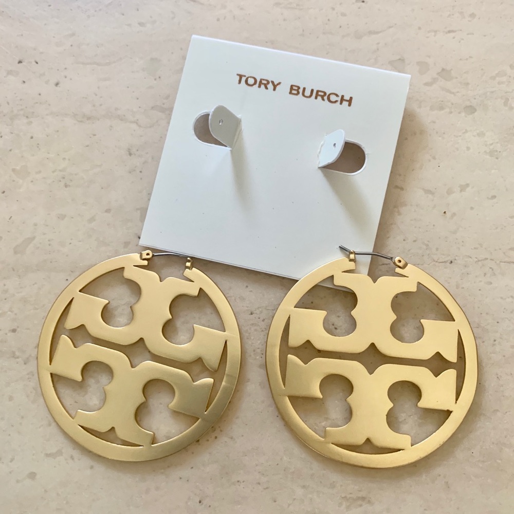 Tory Burch hoops